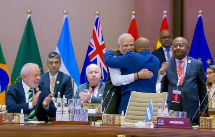 India welcomes African Union's inclusion as permanent member of G20 ...