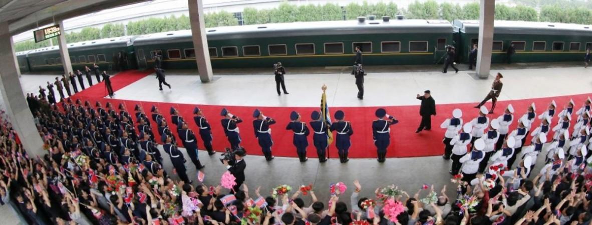 French Wine, Live Lobsters, Perfomers - A Peek Inside Kim Jong-Un's Luxury Bulletproof Train French Wine, Live Lobsters, Perfomers - A Peek Inside Kim Jong-Un's Luxury Bulletproof Train