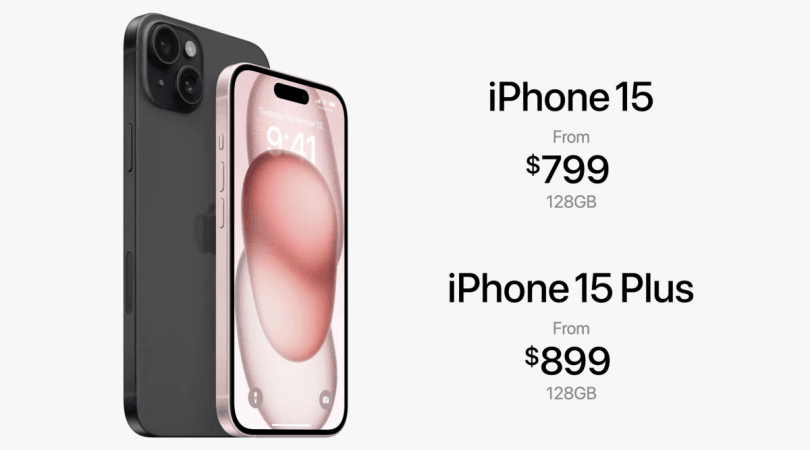 iPhone 15 pricing