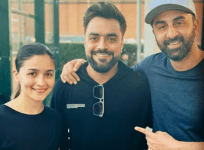 Alia Bhatt, Rashid Khan, Ranbir Kapoor