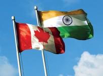 India, Canada Flag