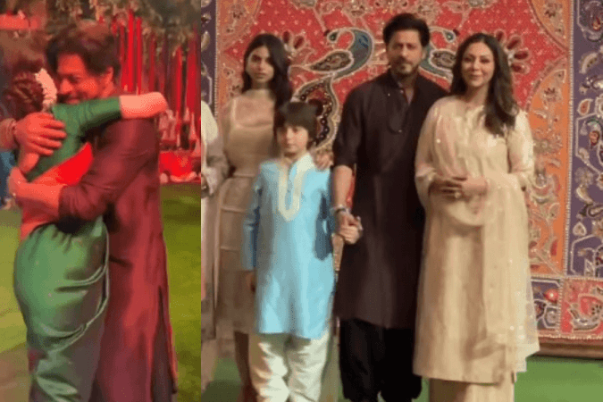 Nita Ambani, Gauri Khan, Shah Rukh Khan, Suhana Khan, AbRam Khan Nita Ambani, Gauri Khan, Shah Rukh Khan, Suhana Khan, AbRam Khan