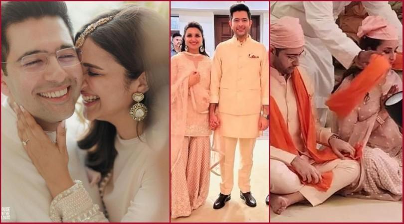 Raghav Chadha and Parineeti chopra