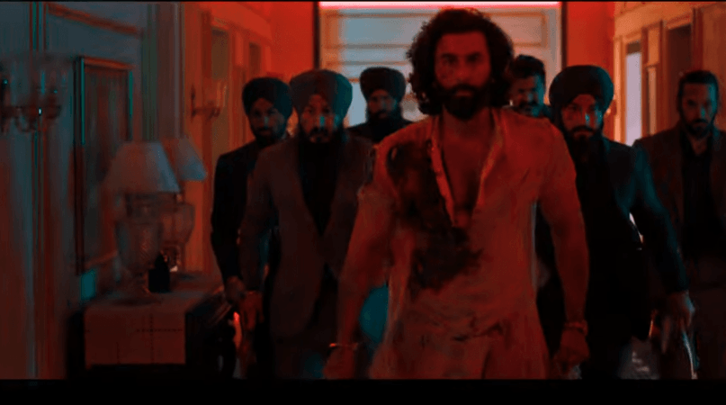 Animal still Ranbir kapooor