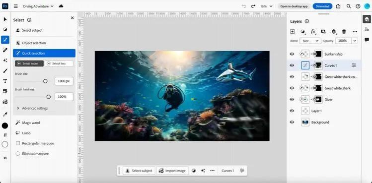 Adobe Photoshop Now Available On Web Adobe Photoshop Now Available On Web