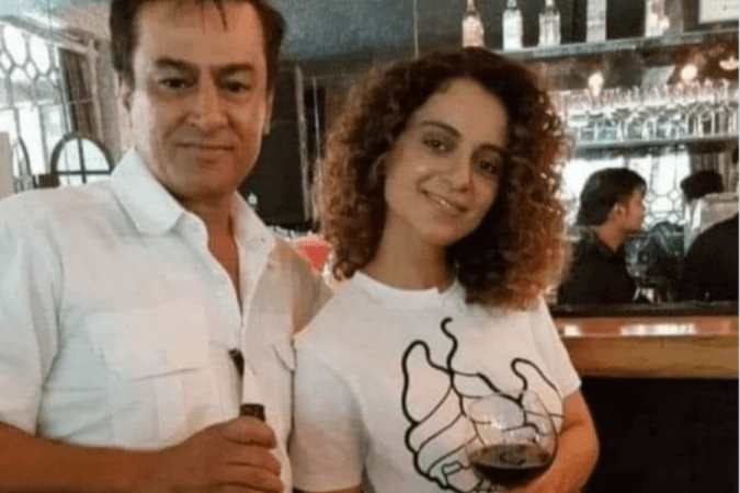 Kangana's viral pic claimed to be with Abu Salem Kangana's viral pic claimed to be with Abu Salem