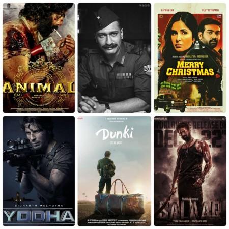 Clash of Titans this December: It's Animal vs. Sam Bahadur, Merry Christmas  vs. Yodha, Dunki vs. Salaar at the box office