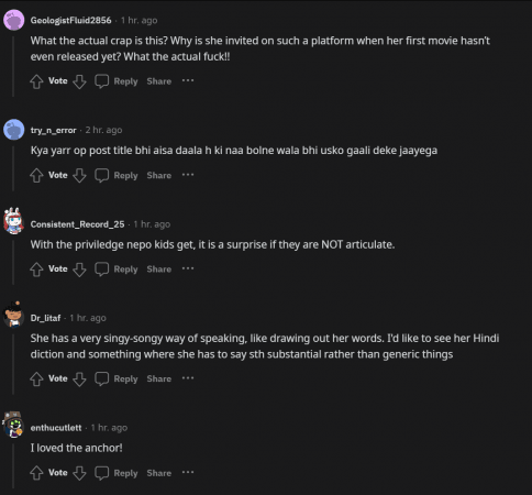 comments