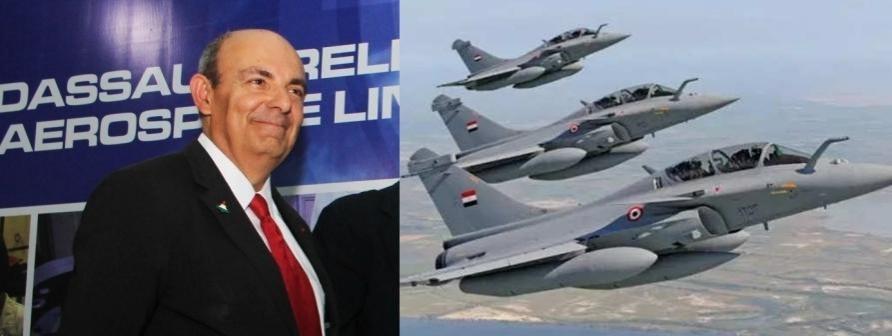 Chairman and CEO Dassault Aviation arrives in Delhi on Monday to negotiate Indian Navy order for 26 Rafale fighters Eric Trappier Chairman and CEO Dassault Aviation, manufacturer of French Rafale fighter aircraft accompanied by Richard Lavaud, head military aircraft sales, will be here on Monday and Tuesday for senior level meetings.