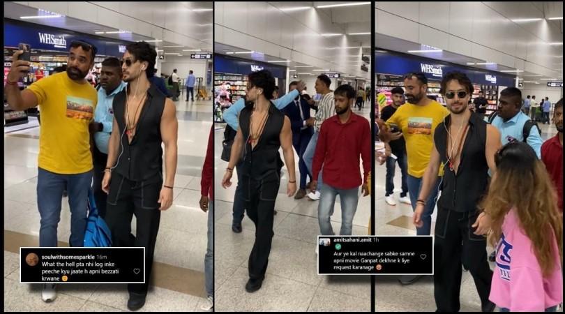 Tiger shroff and Kriti Sanon
