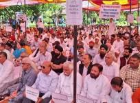 Opposition protest