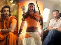 Prabhas and Kriti Sanon and ranbir and sunny deol
