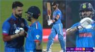 IND Vs AFG CWC 2023Virat Kohli Gestures Crowd At Delhi Stadium To Stop IND Vs AFG CWC 2023Virat Kohli Gestures Crowd At Delhi Stadium To Stop