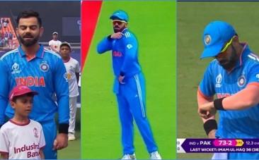 virat kohli India v pak match