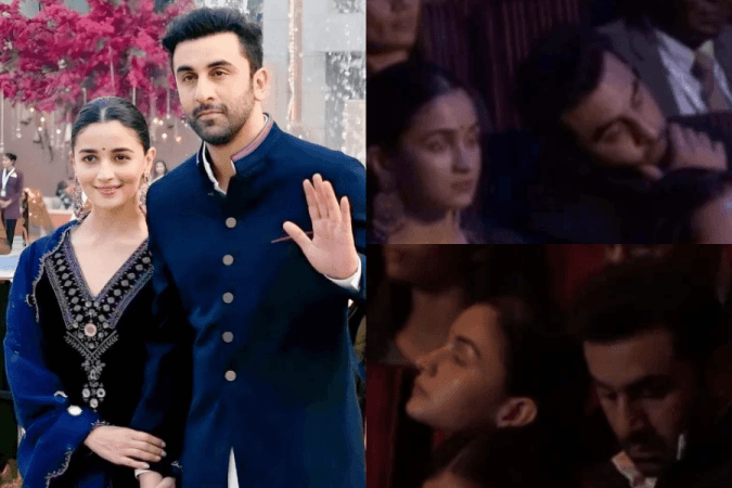Ranbir Kapoor, Alia Bhatt caught napping Ranbir Kapoor, Alia Bhatt caught napping