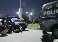 At least six terrorists and a soldier were killed on Saturday during a clash between security forces and terrorists in North Waziristan district of Pakistan's northwest Khyber Pakhtunkhwa province, the military said.