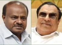 Kumaraswamy and CM Ibrahim
