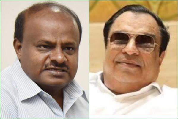 Kumaraswamy and CM Ibrahim Kumaraswamy and CM Ibrahim