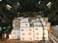 India has sent humanitarian aid to war-torn Palestine, External Affairs Ministry spokesperson, Arindam Bagchi, said on Sunday in a post on X that an Indian Air Force flight carrying more than six tonne of medical aid and more than 30 tonne of disaster rel