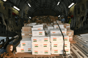 UN agencies appealed for lifesaving support in Nigeria India has sent humanitarian aid to war-torn Palestine, External Affairs Ministry spokesperson, Arindam Bagchi, said on Sunday in a post on X that an Indian Air Force flight carrying more than six tonne of medical aid and more than 30 tonne of disaster rel