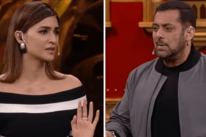 Kriti Sanon, Salman Khan Kriti Sanon, Salman Khan