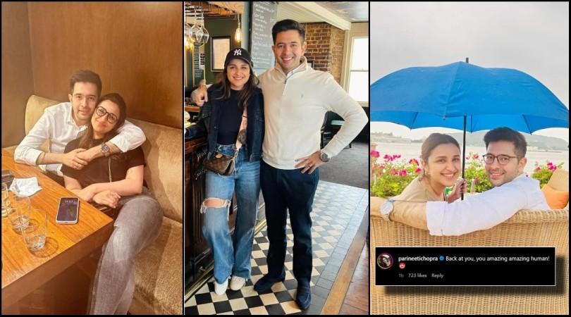 Raghav Chadha and Parineeti chopra