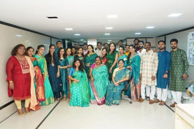 netizens celebrate navratri