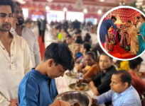 Yug serving bhog
