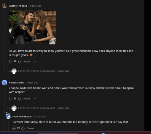 comments