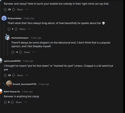 comments