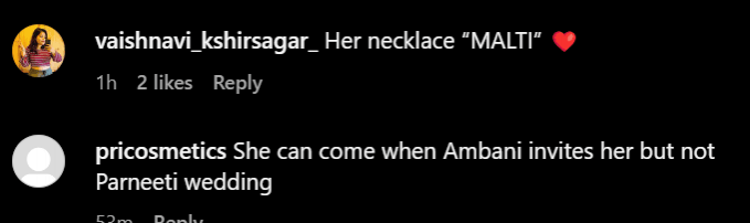 comments