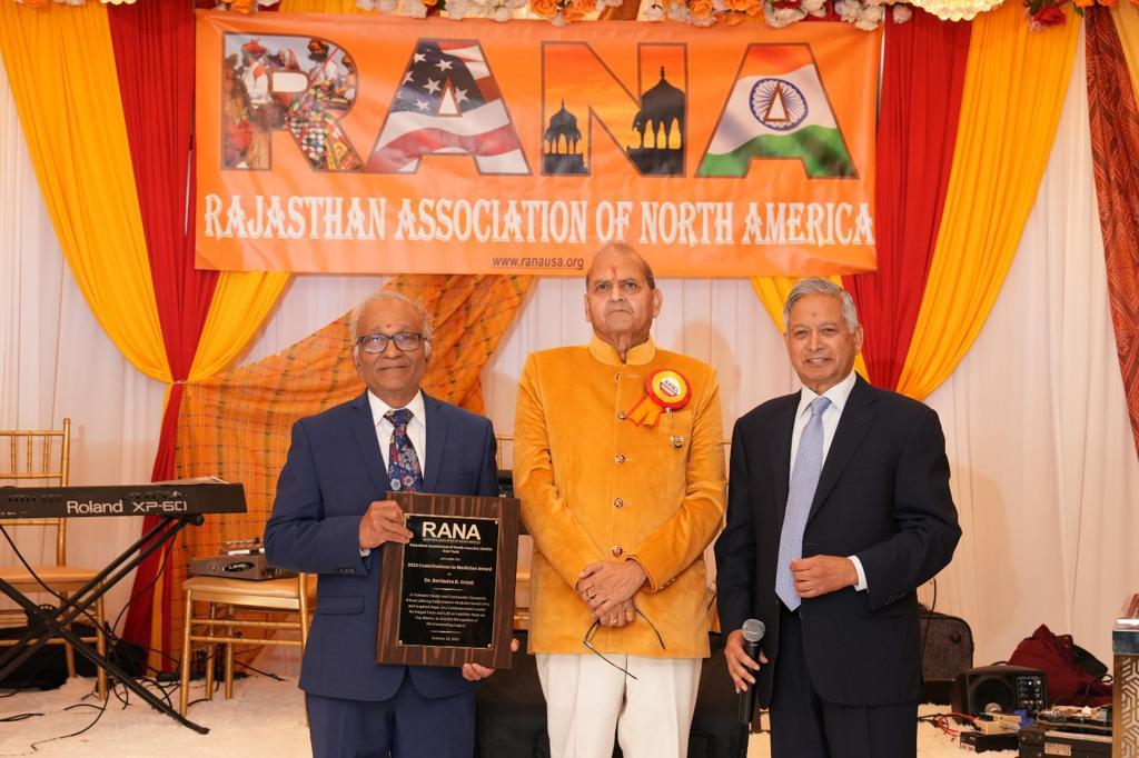 RANA honors Rajasthan's finest at 23rd Deepmahotsav in NY RANA honors Rajasthan's finest at 23rd Deepmahotsav in NY