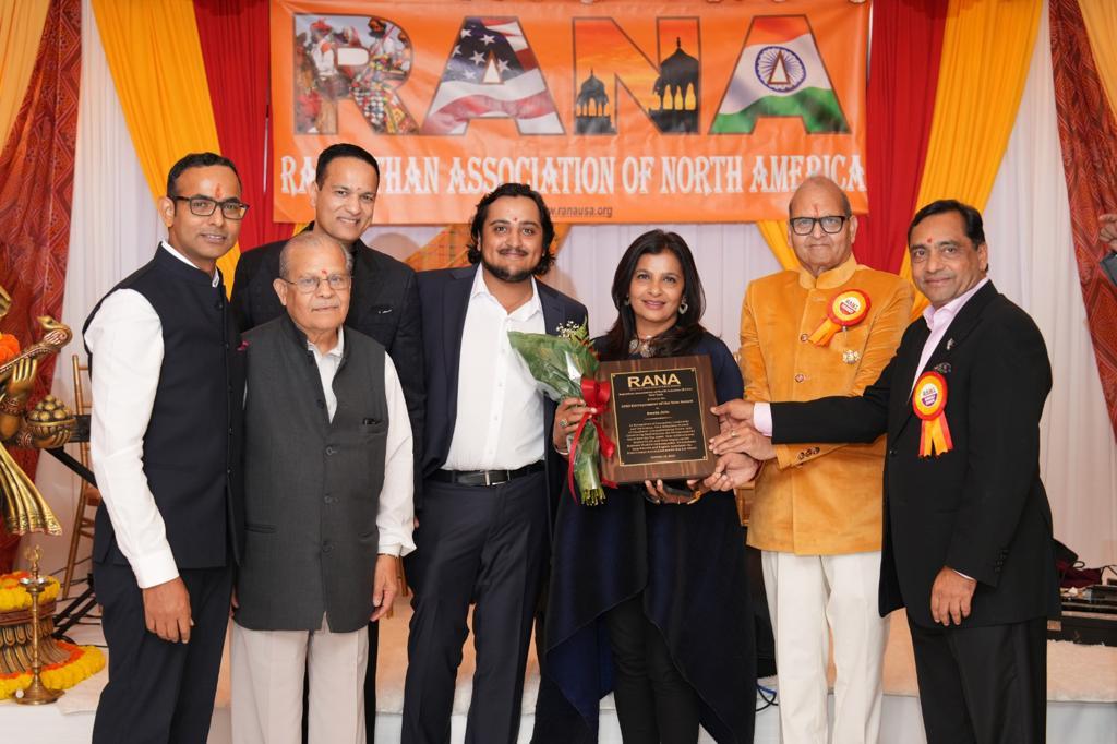 The title of Entrepreneur of the Year was bestowed upon Sweta Jain, a distinguished figure in the diamond merchant industry. The title of Entrepreneur of the Year was bestowed upon Sweta Jain, a distinguished figure in the diamond merchant industry.
