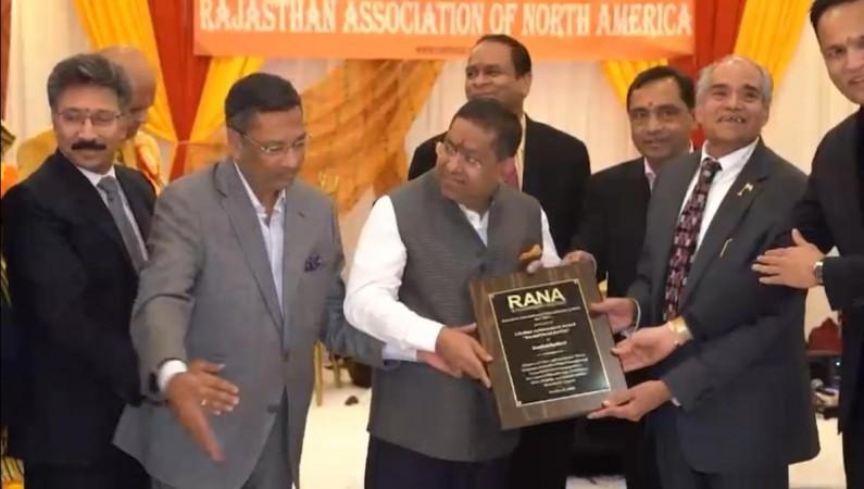 Kushal Sacheti, a prominent New York-based diamond merchant and philanthropist known for his commendable work, was awarded at the event Kushal Sacheti, a prominent New York-based diamond merchant and philanthropist known for his commendable work