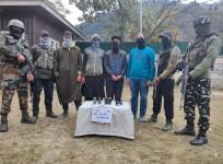 Arrested terrorists