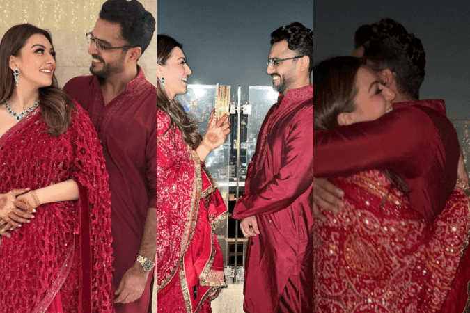 Hansika, Sohael karwa chauth pics Hansika, Sohael karwa chauth pics