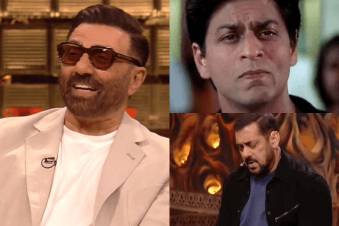 Sunny Deol, Salman Khan, Shah Rukh Khan Sunny Deol, Salman Khan, Shah Rukh Khan