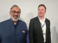Rajeev Chandrasekhar, Minister of State for Electronics and IT on Thursday met Tesla and SpaceX CEO Elon Musk during inaugural AI Safety Summit in the UK.