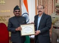 Harsh Vardhan Shringla Honored with Kalakranti Governor's Excellence Award in Grand Ceremony