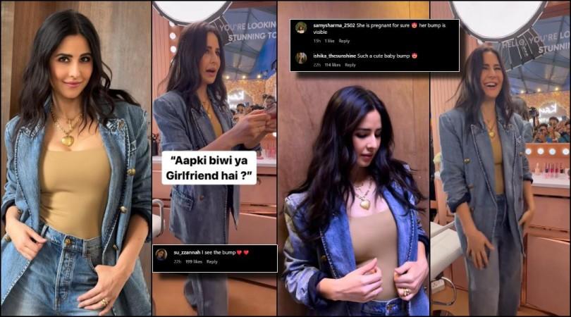 Such a cute baby bump:' Fans think Katrina Kaif is hiding her