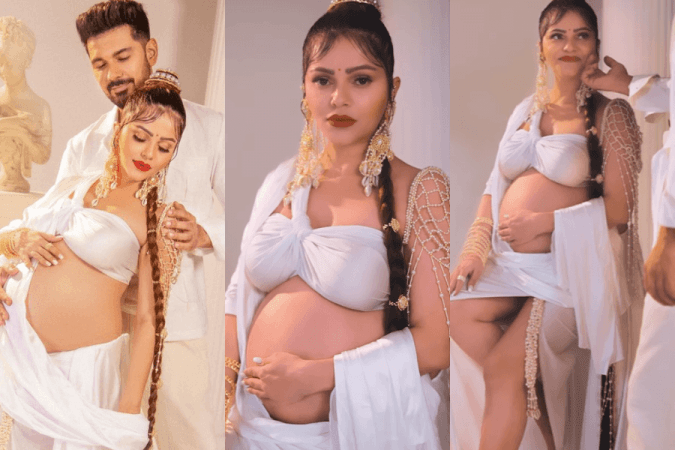Rubina, Abhinav pregnancy videoshoot Rubina, Abhinav pregnancy videoshoot