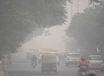 Smoky Haze Engulfs In New Delhi