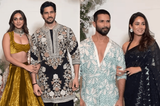 Kiara Advani, Sidharth Malhotra, Mira Rajput, Shahid Kapoor Kiara Advani, Sidharth Malhotra, Mira Rajput, Shahid Kapoor