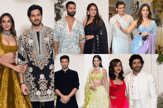 Kiara, Sidharth, Shahid, Mira, Vijay, Tamannaah, Farhan, Shibani, Aditya, Ananya at Manish Malhotra diwali bash Kiara, Sidharth, Shahid, Mira, Vijay, Tamannaah, Farhan, Shibani, Aditya, Ananya at Manish Malhotra diwali bash