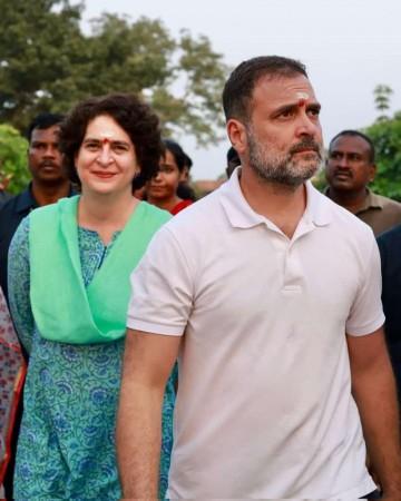 Rahul, Priyanka urge people in Chhattisgarh, Mizoram to vote for Congress Rahul, Priyanka urge people in Chhattisgarh, Mizoram to vote for Congress