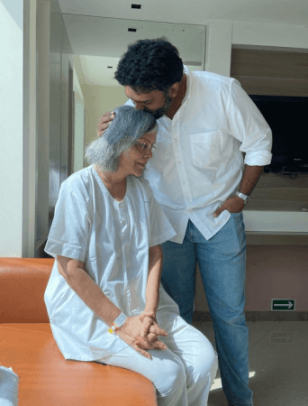 Zeenat Aman in hospital Zeenat Aman in hospital