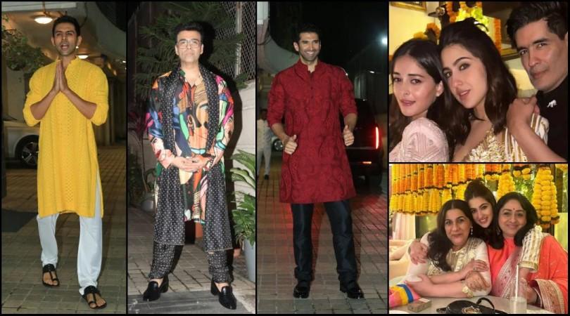 sara ali khan diwali bash