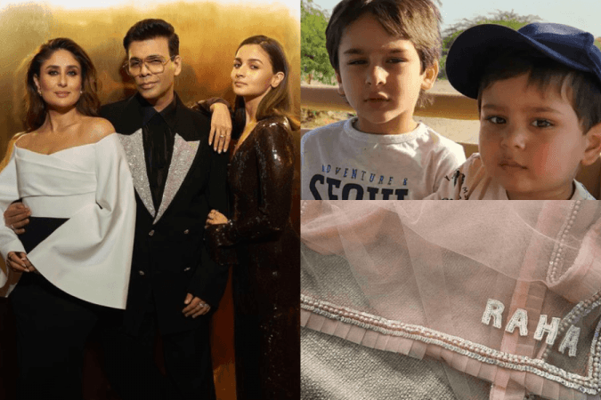 Kareena Kapoor, Karan Johar, Alia Bhatt, Taimur, Jeh, Raha Kareena Kapoor, Karan Johar, Alia Bhatt, Taimur, Jeh, Raha