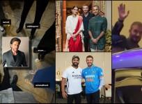 david beckham with srk