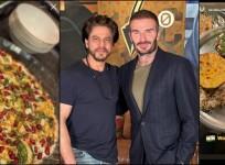 srk meets david